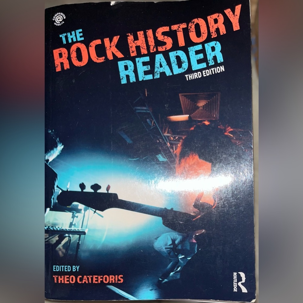 The Rock History Reader, third edition